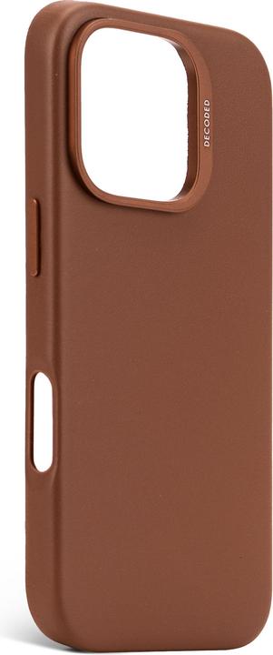 Actual product image Decoded Leather Backcover (Apple iPhone 16 Pro)
