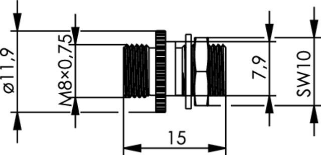 Actual product image Telegärtner Network coupler (Network cable)