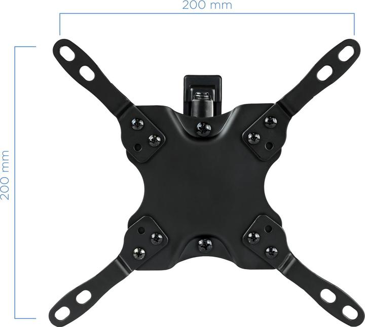 Actual product image Tooq Technology LP2142TNL-B TV mount 106.7 cm (42"" ) Black (Wall, 42", 20 kg)