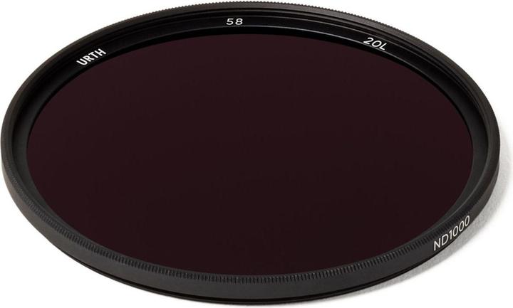 Produktbild Urth 58mm ND1000 (10 Stop) Lens Filter (Plus+) (58 mm, ND- / Graufilter, 58 mm)