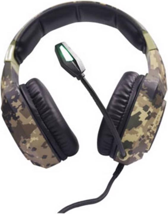 Actual product image Berserker Gaming Headset Thor Army Green (Cable)