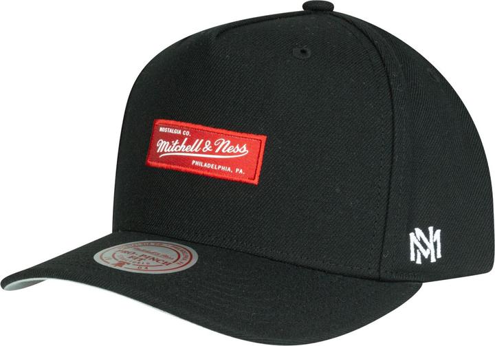Produktbild Mitchell & Ness Curved Snapback Cap - Brand Logo Schwarz