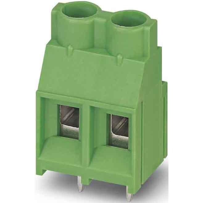 Phoenix Contact Morsettiera a vite verde 1907131 Contenuto: 50 pezzi., Cavo + Spina elettrica, Verde