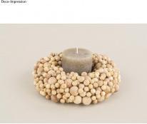 Produktbild Rayher Rohholzkugeln FSC 100%, ungebohrt, 15mm ø, 15 St