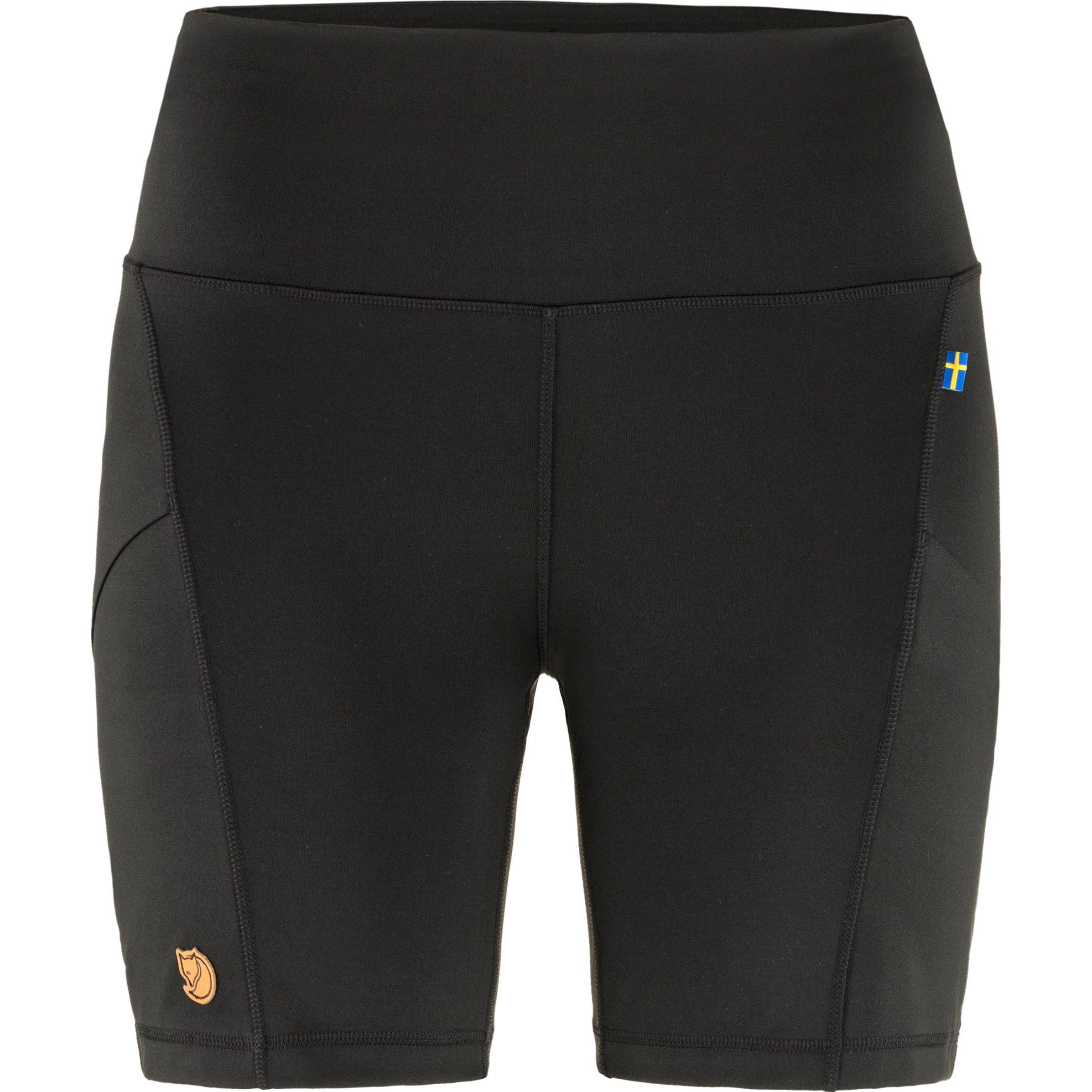 Fjällräven, Damen, Tights, Abisko 6" Short Tights W (S), Schwarz, S