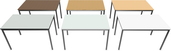 Actual product image Dietiker Atos I meeting table (1200 x 700 x 749 mm)