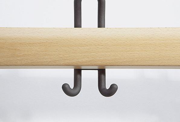 Actual product image Wolf Wardrobe bench, one-sided (166 cm)