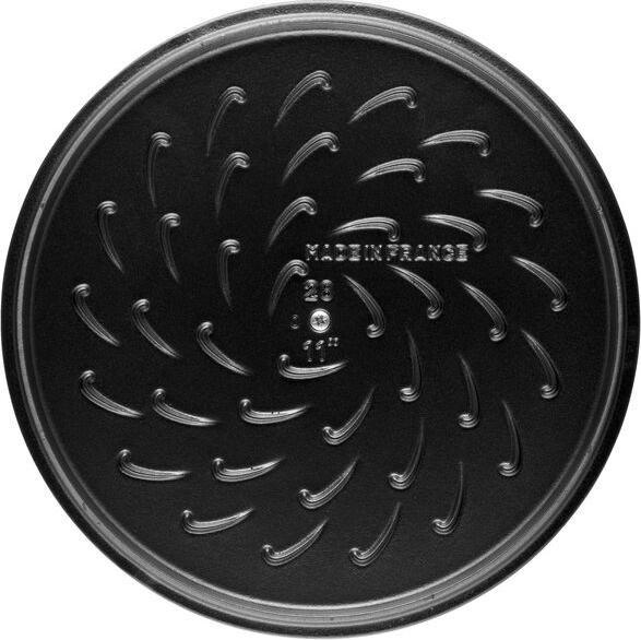 Actual product image Staub Roaster Chistera Drop (28 cm, Casserole + Stewpot, Cast iron)