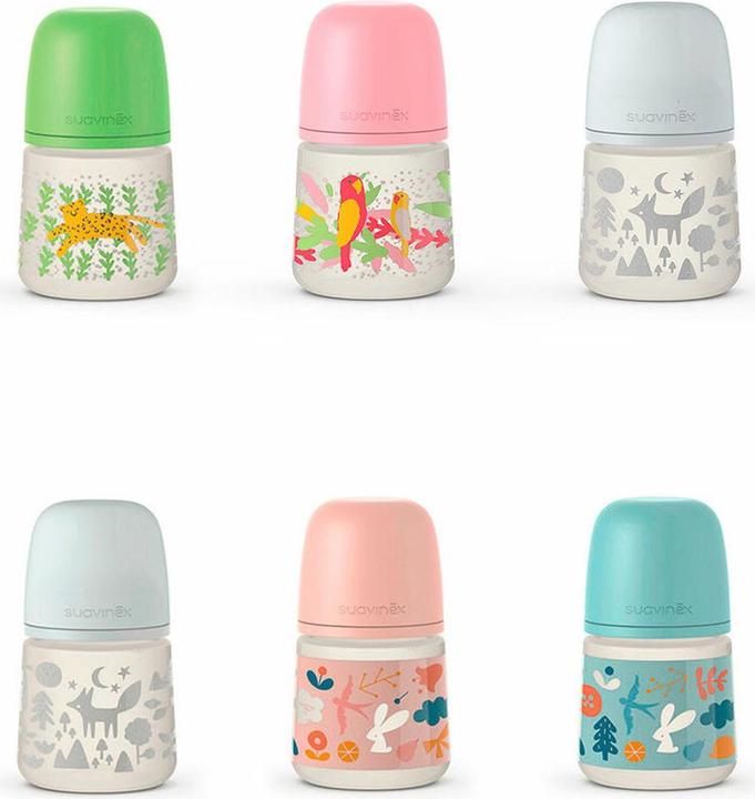Produktbild Suavinex Baby-Flasche Prints S 150 ml (150 ml)
