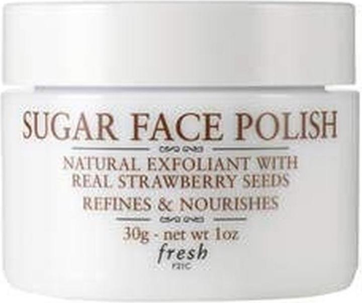 Actual product image Fresh Sugar Face Polish 30ml (Cleansing scrub, 30 ml)