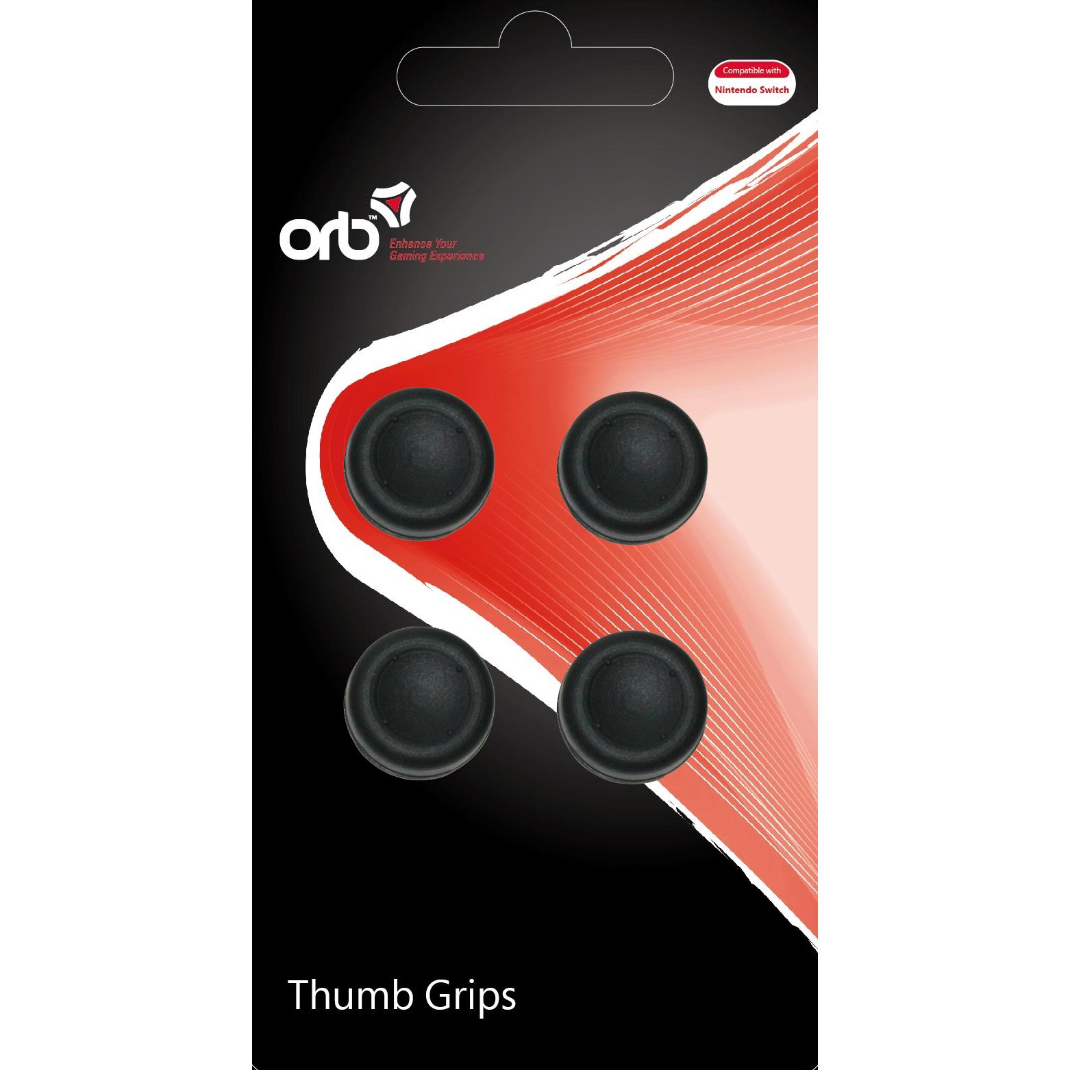 Thumbnail - ORB Thumb Grips (Switch), Gaming Controller Zubehör, Schwarz