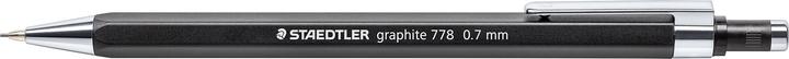 Produktbild Staedtler Druckbleistift graphite 778 07-9 B 0,7mm Schaft schwarz (0.70 mm, B, 1x)