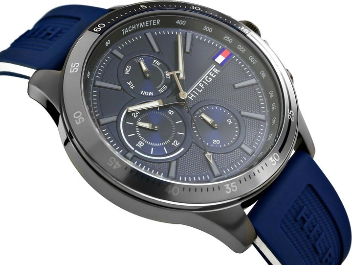 Actual product image Tommy Hilfiger Bench (Analogue wristwatch, 46 mm)