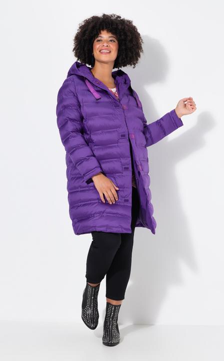 Image du produit Angel of Style Steppmantel, Straight Fit, Kapuze, Neon-Bänder (44)