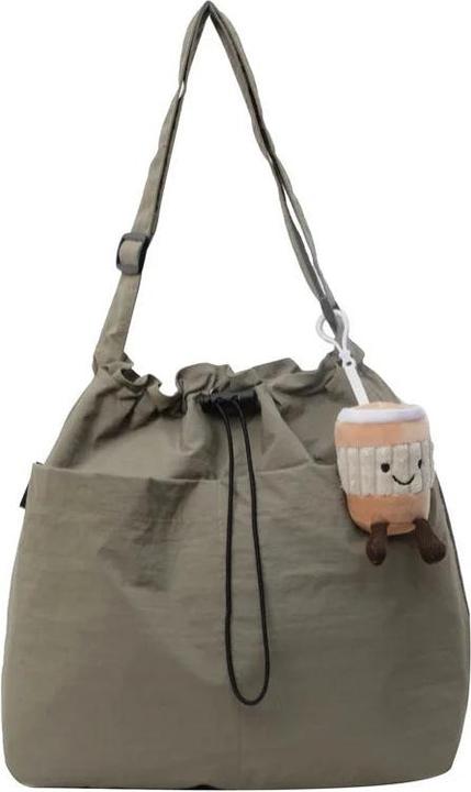 Immagine prodotto Only-Bags.Store Borsa a tracolla in nylon Borsa leggera Borsa Tote pendolare di grande capacità Borsa a tracolla