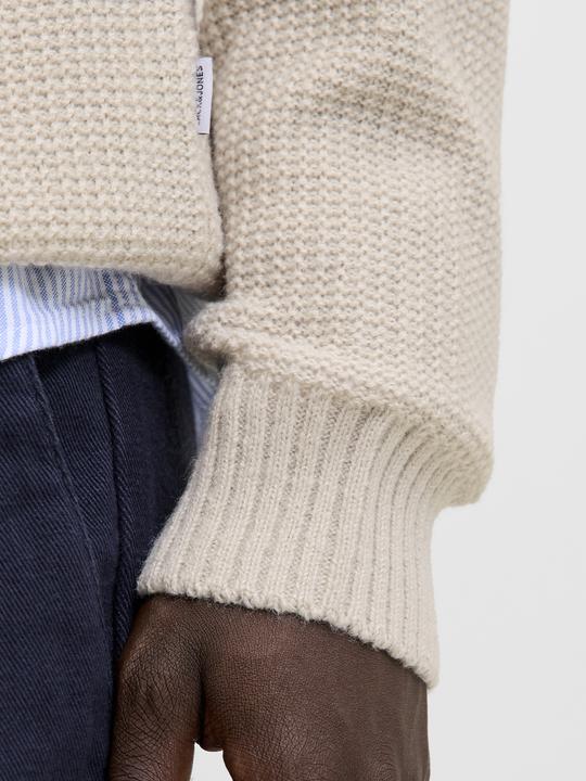 Actual product image Jack & Jones Einfarbig Strickpullover Strickpullover (XL)