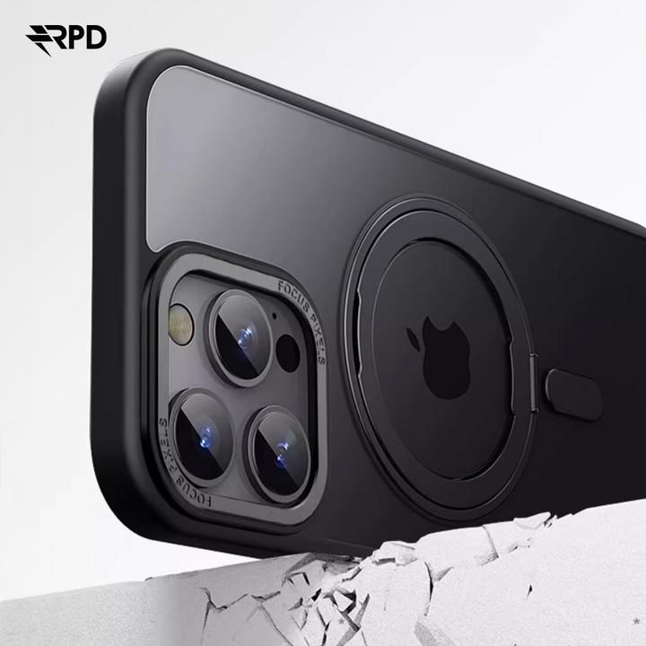 Immagine prodotto RPD Apple Phone 17 Pro - 360 Grad Magsafe Stand Etui schwarz (Apple iPhone 17 Pro)