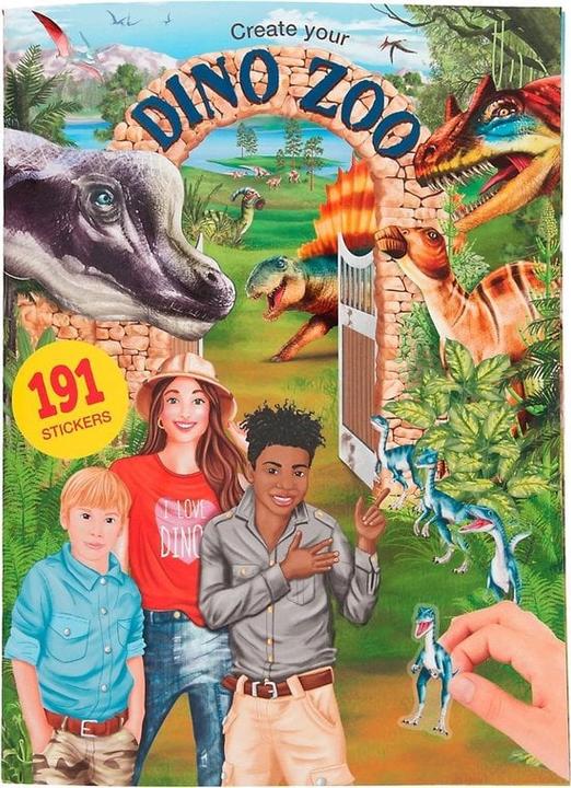 Produktbild Depesche Stickerbuch Create your Dino Zoo 191 Sticker (191 Sticker)