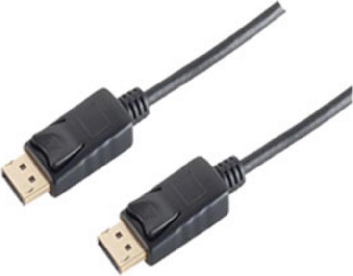 Produktbild Shiverpeaks S-Conn BS10-50035 DisplayPort-Kabel 2 m Schwarz (2 m, DisplayPort, 1.2)