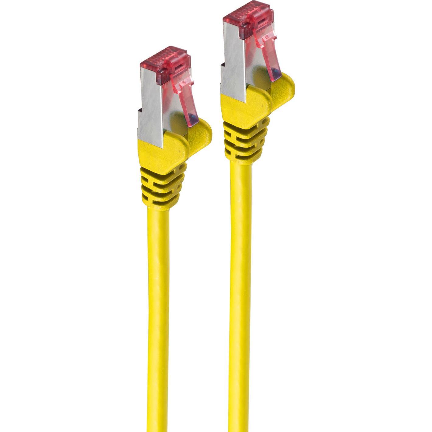 Thumbnail - Shiverpeaks BS75711-A0.5Y Netzwerkkabel Gelb 0,5 m Cat6a S/FTP (S-STP) (BS75711-A0,5Y) (S/FTP, CAT6a, 0.50 m), Netzwerkk...