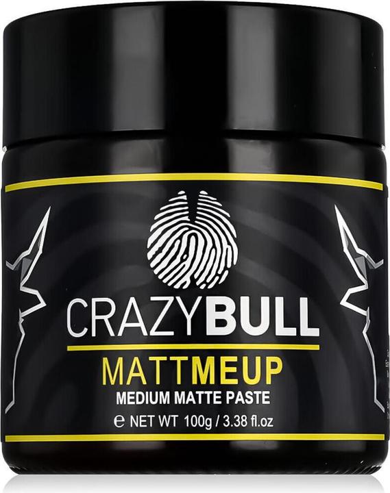 Produktbild Crazy Bull MattMeup Medium Matte Paste (Haarcreme, Haarpaste, 100 ml)