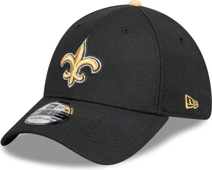 Actual product image New Era 39Thirty Stretch Cap - NFL New Orleans Saints - S/M (S/M)