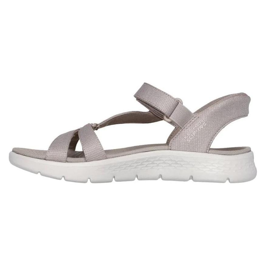 Skechers, Donne, Sandali + Ciabatte, Go Walk Flex Sandal - Illuminate - Sandalen - Damen, Beige, (36)