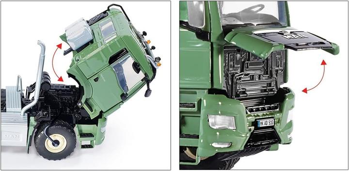 Produktbild Wiking 0776 50 Spur 1 MAN TGS 2-Achs-Zugmaschine Ackerdiesel grün