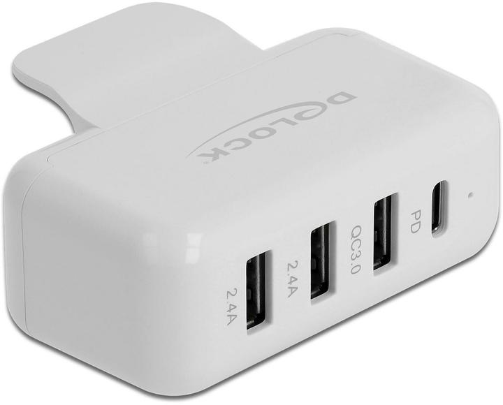 Produktbild Delock USB-Wandladegerät Apple Adapter 4y USB, PD & QC 3.0 (4 Ports)
