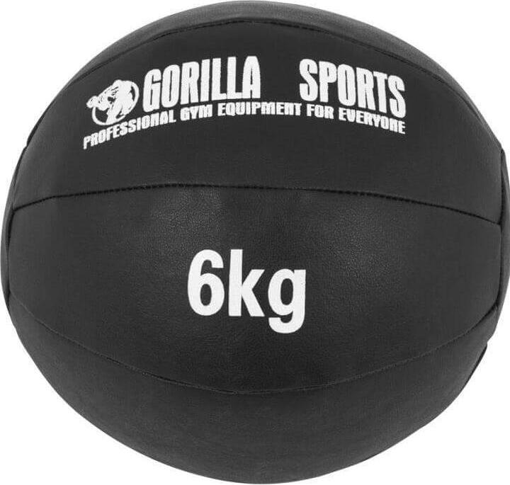 Gorilla Sports Medizinball (6 kg, 290 mm)