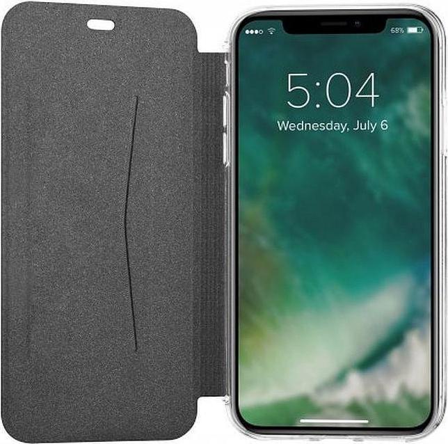 Immagine prodotto Xqisit Flap Cover Adour nero chiaro (Apple iPhone XS Max)