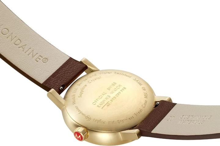 Immagine prodotto Mondaine Evo2 - Ip Gold (Orologio da polso analogico, 40 mm)
