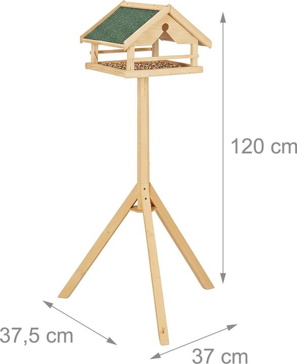 Actual product image Relaxdays Birdhouse