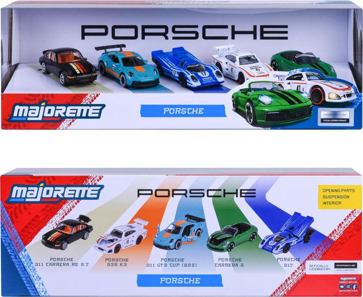 Produktbild Majorette Porsche 5 Pieces Giftpack