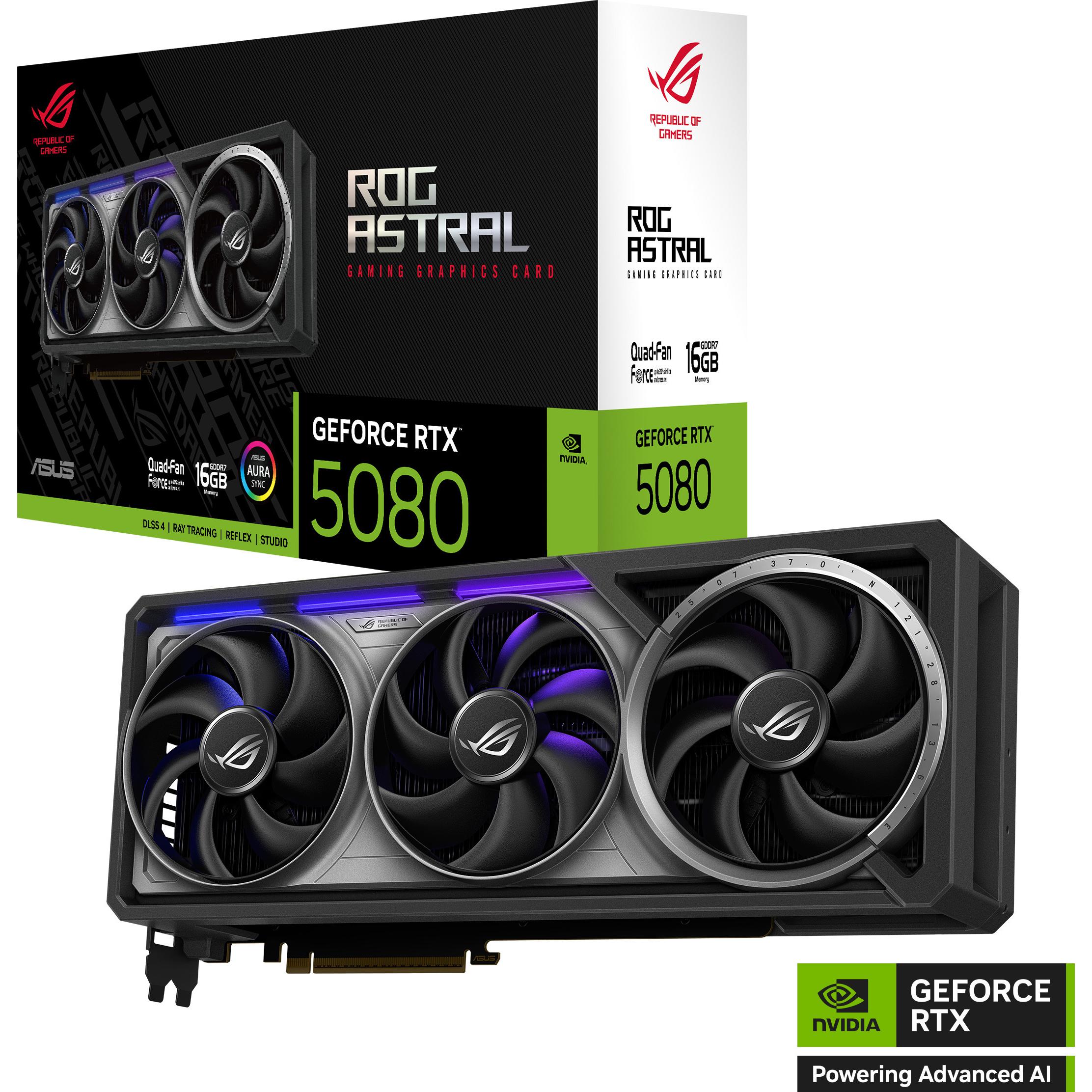ASUS ROG Astral GeForce RTX 5080 (16 GB), Grafikkarte