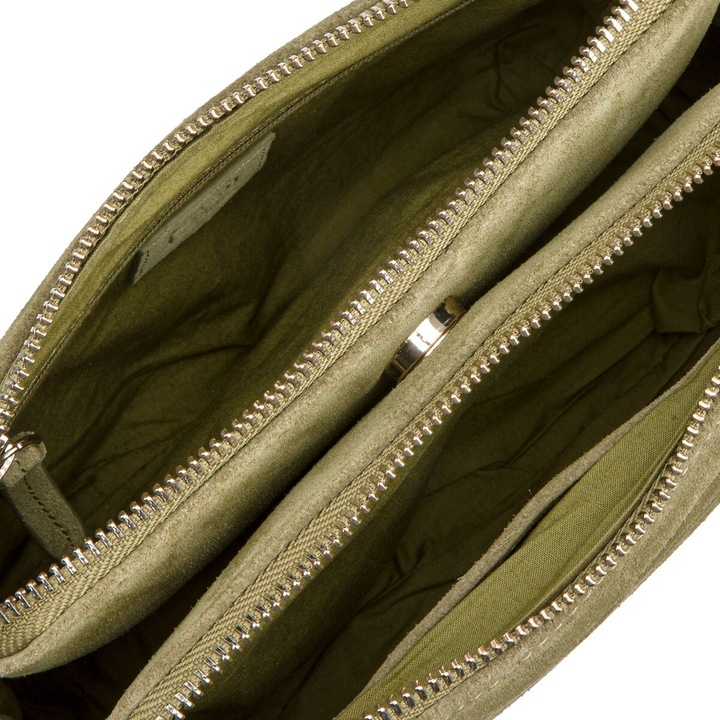 Immagine prodotto La Redoute Collections Borsa in pelle scamosciata trapuntata