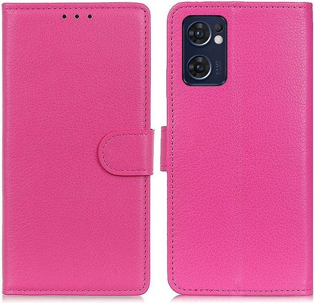Image du produit MU Classic Série de couvertures de livre en cuir Litchi (OPPO Reno7 Z 5G)