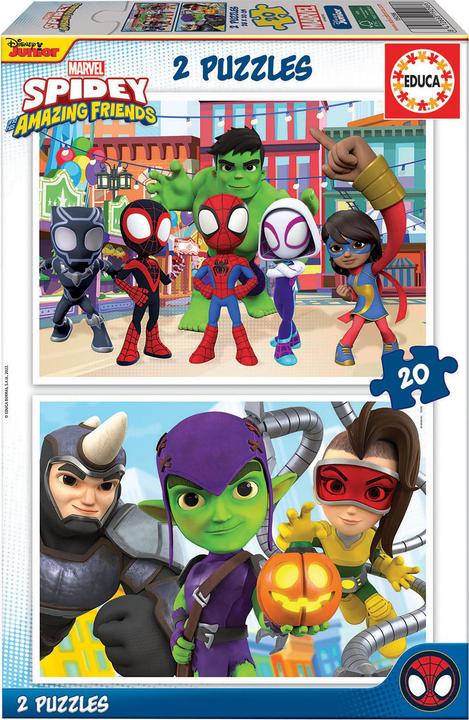 Produktbild Educa Spidey & super Freunde 2x20 T. Puzzle (20 Teile)