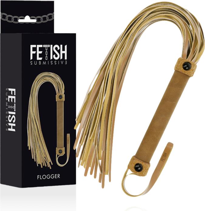 Produktbild Fetish submissive Vegane Lederpeitsche