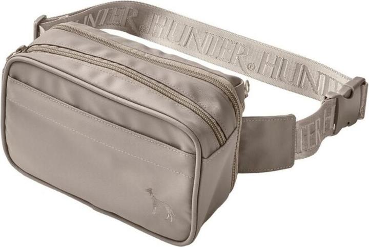 Hunter - Crossbody Bag Seoul incl. Blanket - Grey - 21 x 13 x 7 cm (Dog)