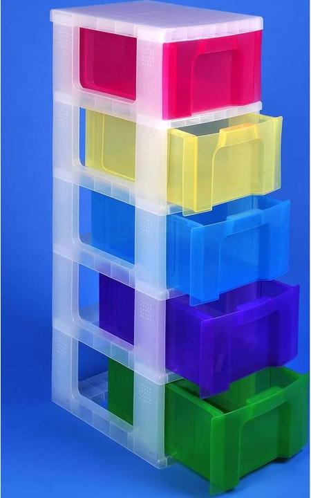 Immagine prodotto Really Useful Box Cassettiera Rainbow (30 x 42 x 93 cm)