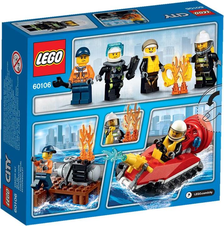 Produktbild LEGO Feuerwehr-Starter-Set (60106, LEGO City)