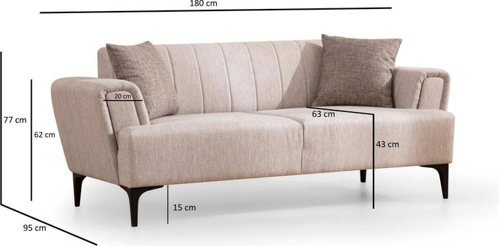 Produktbild Atelier del Sofa Hamlet (2-Sitzer)