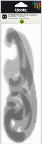 Actual product image Wonday Kurvenlineal Burmester (13 cm, Plastic)