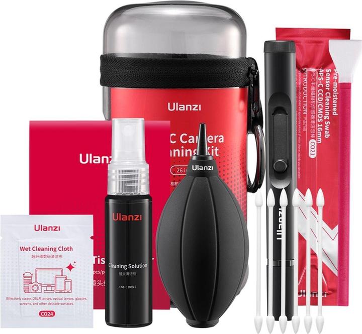 Ulanzi CO28 Kit per la pulizia della fotocamera per fotocamere Full Frame
