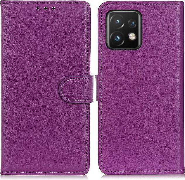 Produktbild MU Classic Litchi Leder Bookcover Series (Motorola Edge 40 Pro)