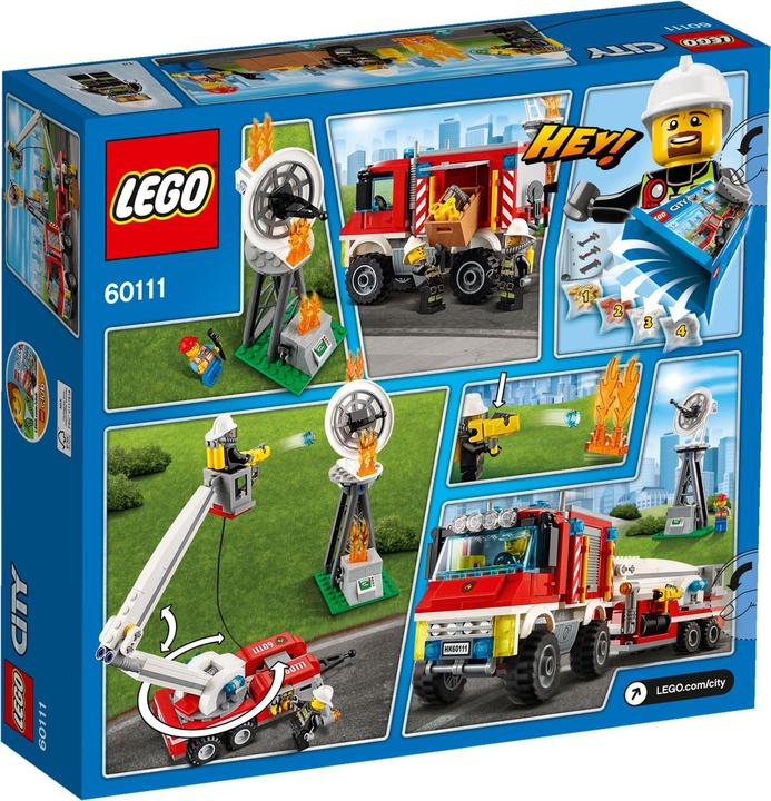 Actual product image LEGO Fire Utility Truck (60111, LEGO City)
