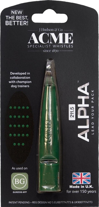Immagine prodotto Acme Made Fischietto ad alta frequenza ACME Alpha, 211.5, verde scuro