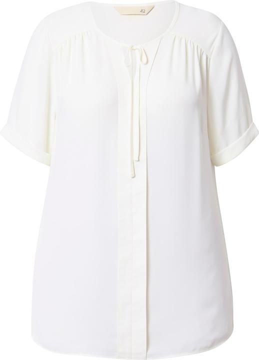 Image du produit Miamoda Bluse, A-Linie, Krepp, weiter Halbarm (42)