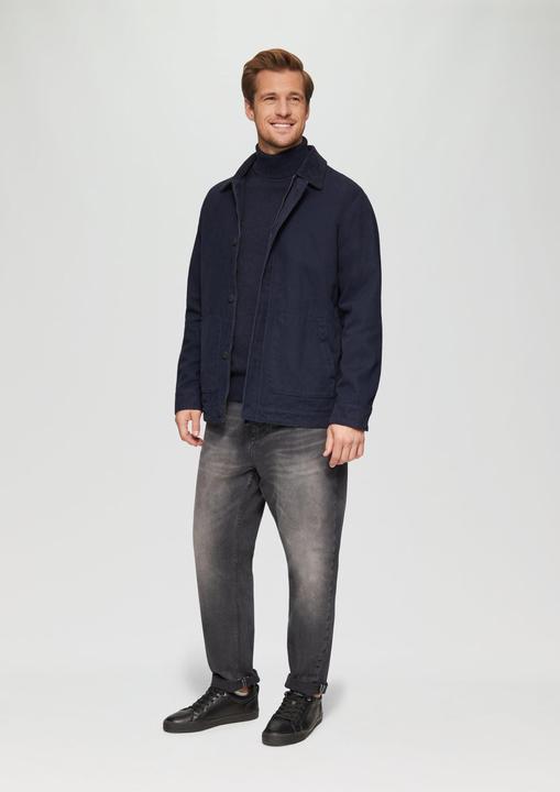 Actual product image s.Oliver Strickpullover Rollkragenpullover aus reiner Wolle (L)